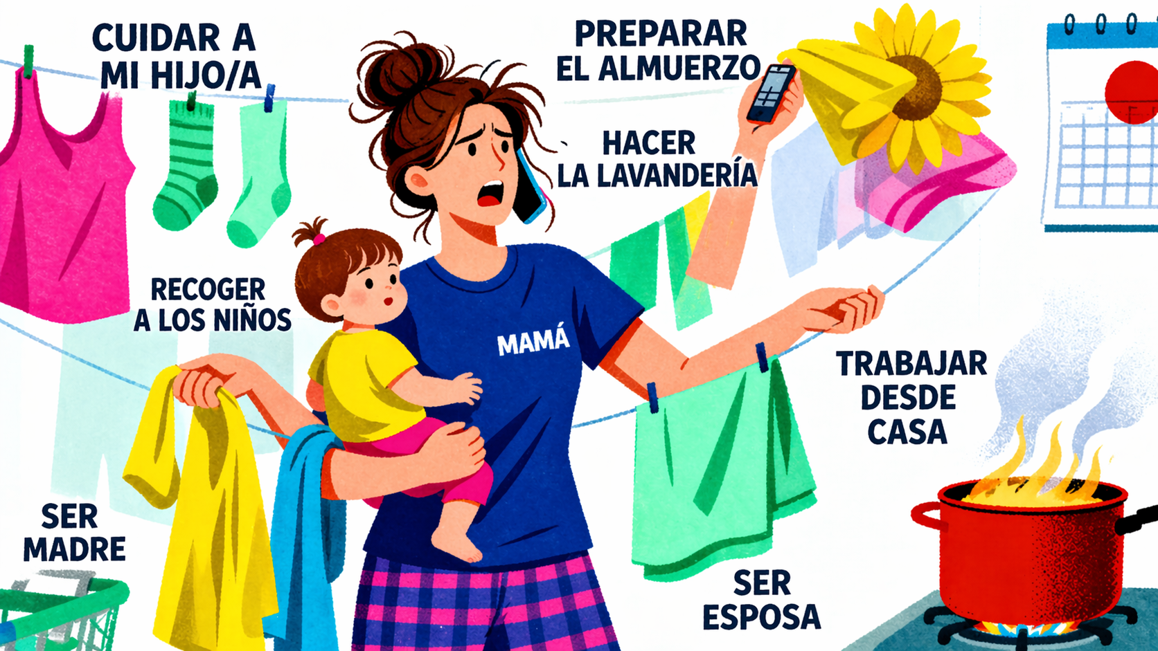Mamá multitarea